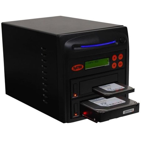 SYSTOR Systor 1:1 SATA 2.5" & 3.5" Dual Port/Hot Swap Hard Disk Drive / Solid State Drive (HDD/SSD) Duplicator/Sanitizer - High Speed (150MB/sec) SYS201HS-DP